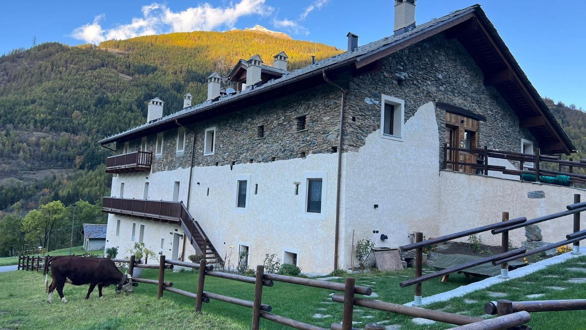 Maison Marcoz - Appartamenti Vacanze Etroubles Exterior foto